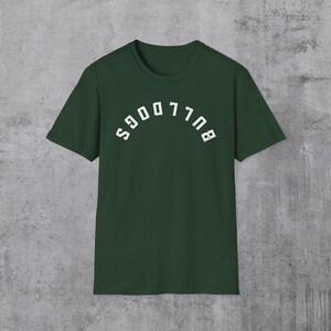 Bulldogs Mascot Upside Down Logo Shirt Bulldogs Shirt Bulldogs Baseball Bulldogs Team Spirit Retro Bulldogs Shirt Back to School Teacher Tee image 6