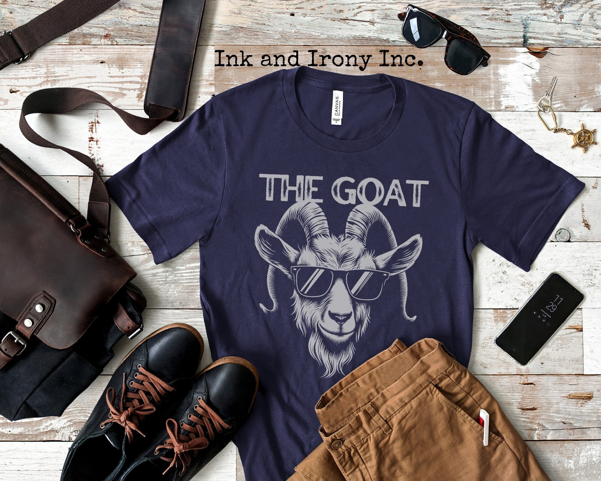 Navy Bill the Goat - Etsy