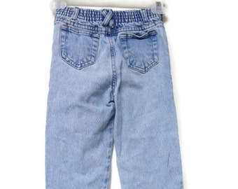 90s Honors faded blue high rise denim jeans . kids size 6