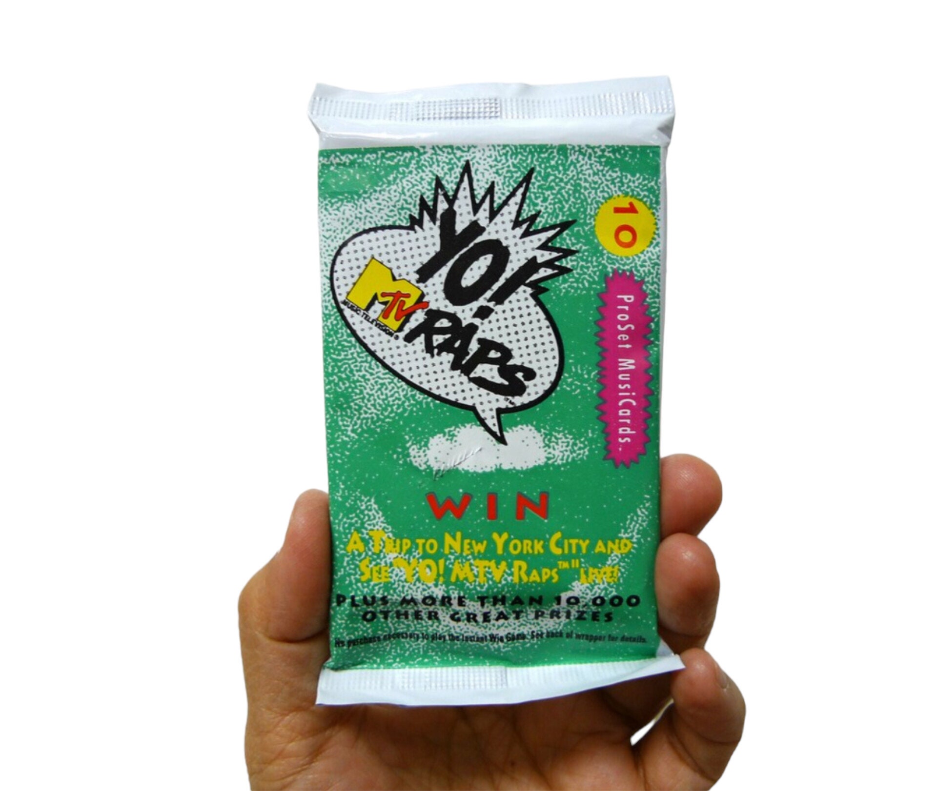 1991 YO! MTV RAPS . 10 Proset Music Cards per Pack - Etsy Canada
