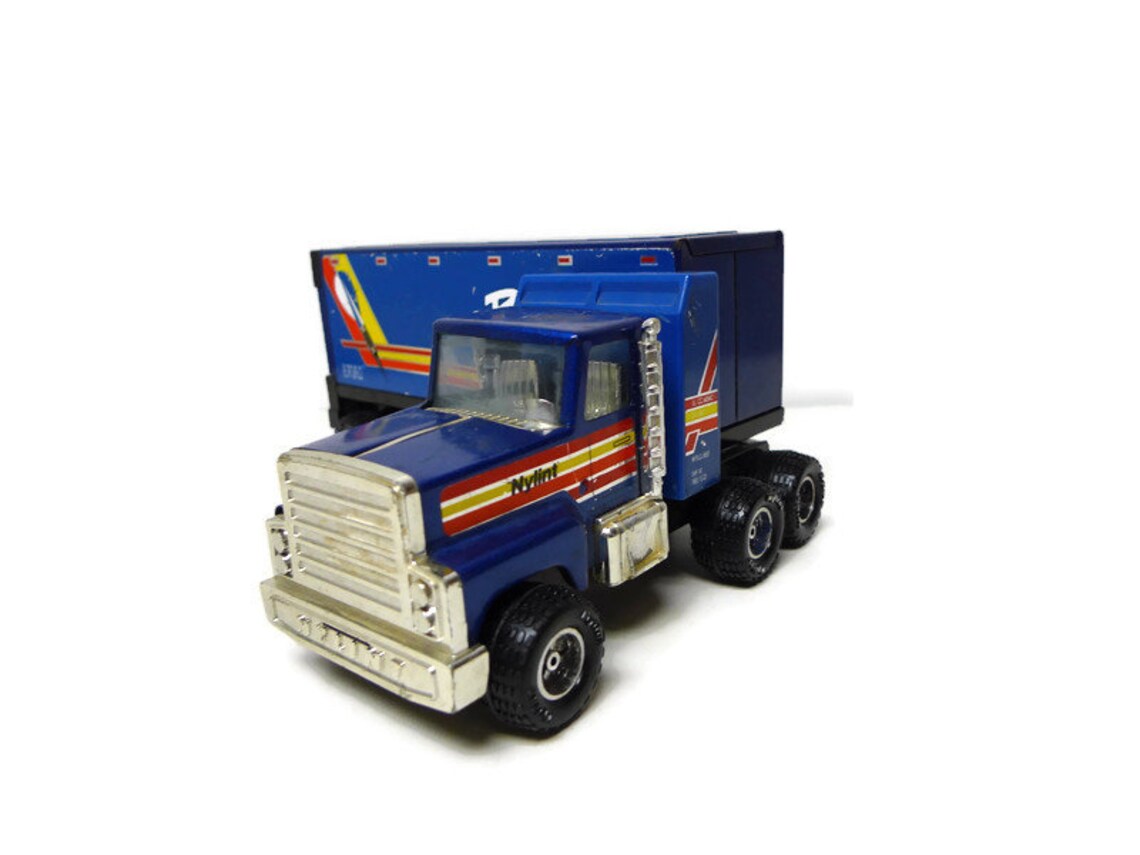 Blue Dart Highway Hauler Express . Nylint Pressed Steel Toy Etsy