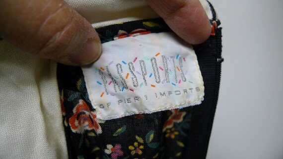 Passports of Pier 1 Imports . floral print long s… - image 10