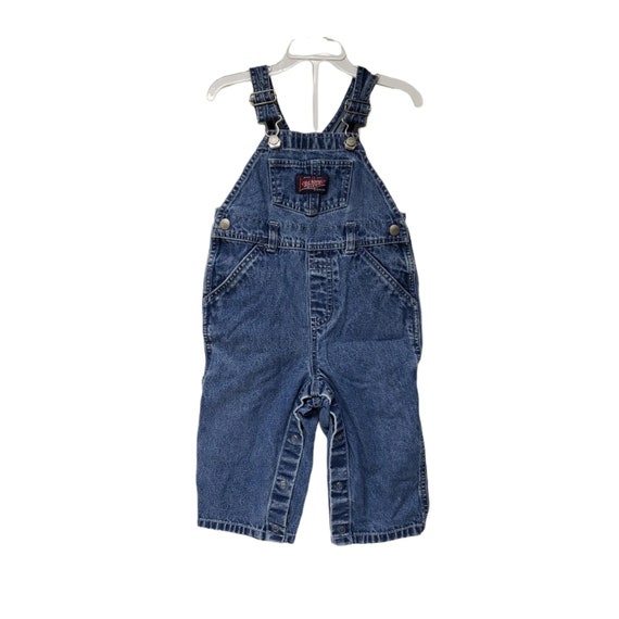 2001 Old Navy Baby denim overall . size L / 12 - … - image 1