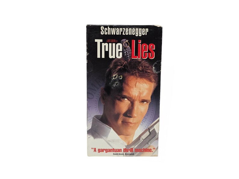1994 True Lies Arnold Schwarzenegger, Jamie Lee Curtis Movie VHS Tape ...