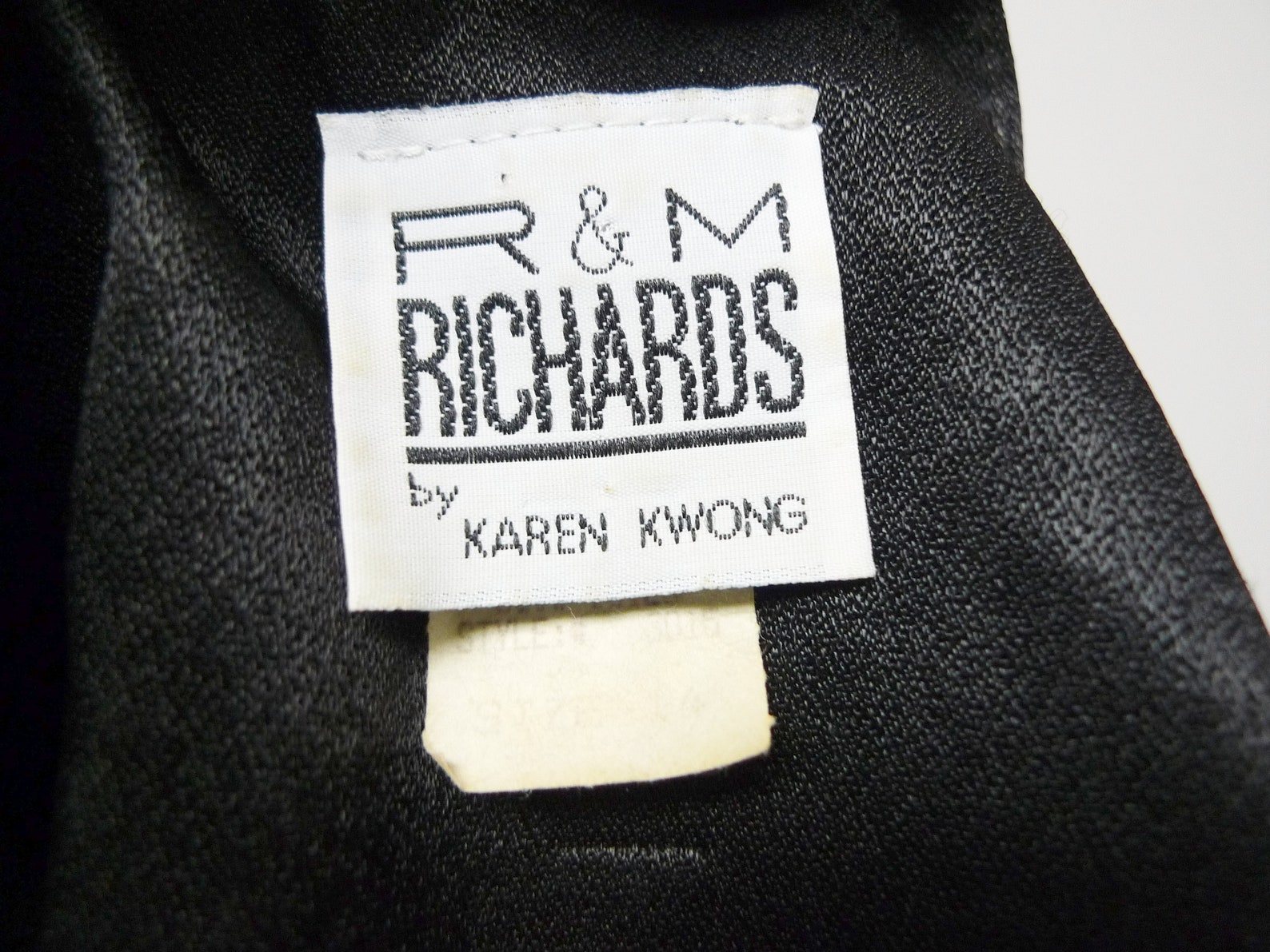 R & M Richards by Karen Kwong . 90s Cheongsam Style Dress With - Etsy