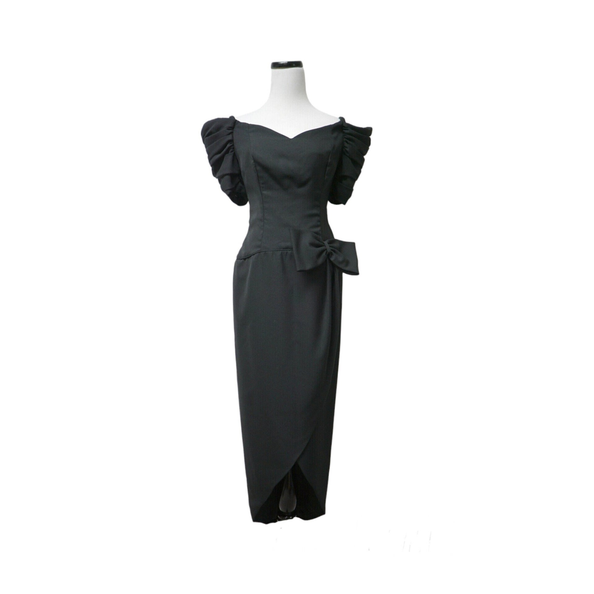 off the shoulder tunic dresses Black Cotton Off the Shoulder Dress Medium / Black / Cotton