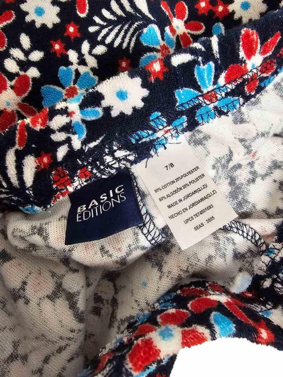 DEADSTOCK! 2005 Basic Editions floral chenille re… - image 4