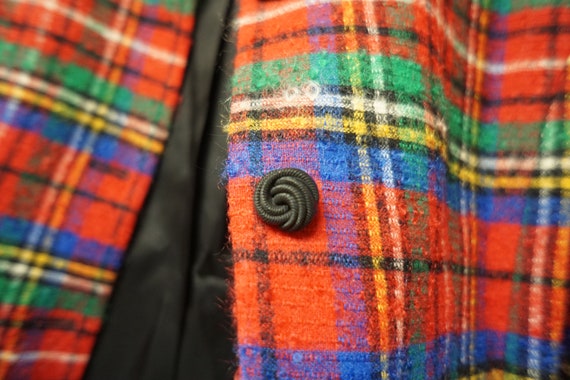 PENDLETON wool plaid jacket . size 10 . made in U… - image 3