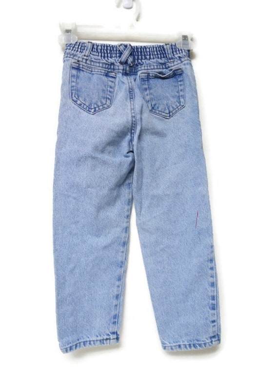 90s Honors faded blue high rise denim jeans . kids