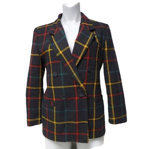 Norton McNaughton Petites wool blend blazer jacket . size 8