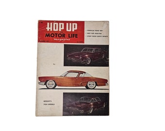 50s Hop Up and Motor Life Magazine back issue . October 1953