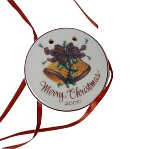 2000 Merry Christmas Longaberger basket accessory