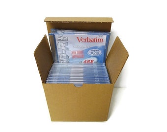 Verbatim DataLifePlus Super AZO CD-R  700 MB (80min) . box of 20 with case each