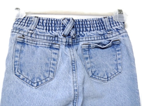 90s Honors faded blue high rise denim jeans . kid… - image 4