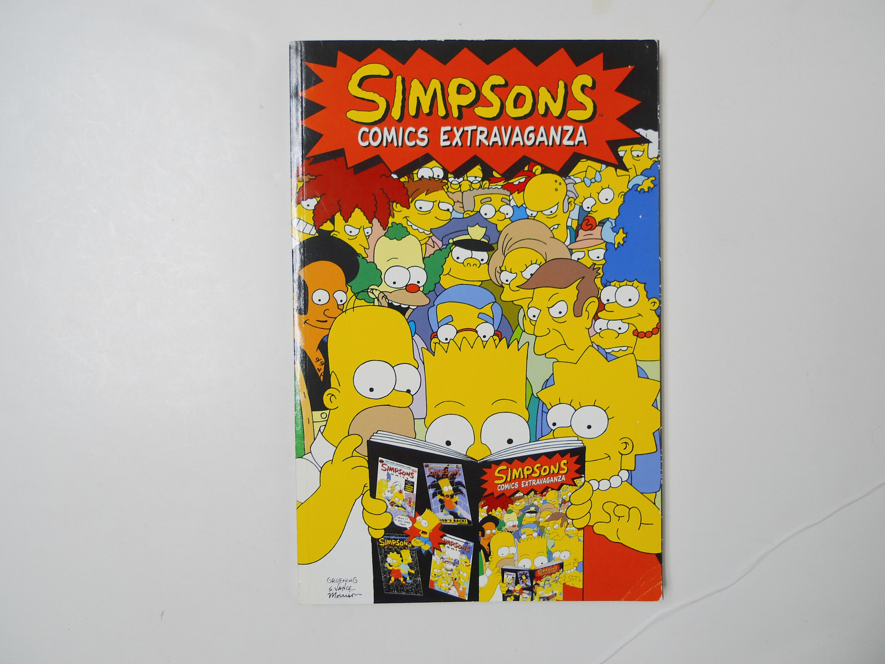 1994 Simpsons Comics Extravaganza First Edition Paperback Etsy