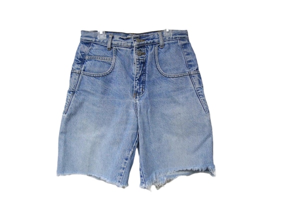 80s Guess Jeans . A Georges Marciano Design . Blue Denim Cut 80s Guess Jeans . A Georges Marciano Design . Blue Denim Cut