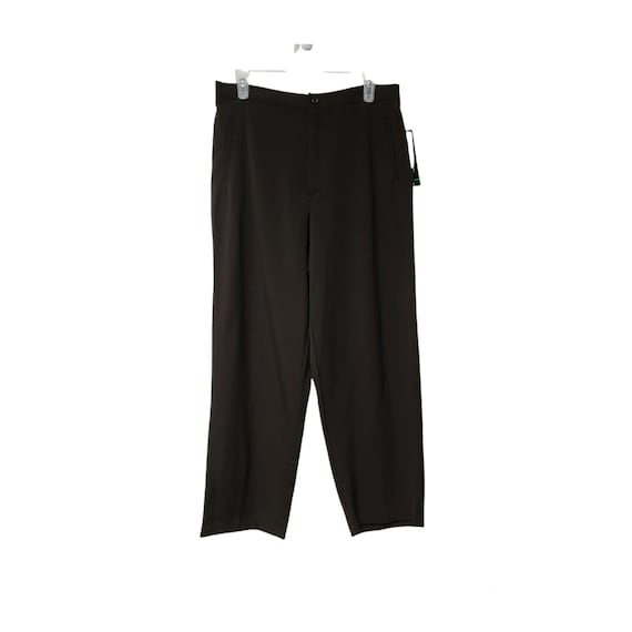 DEADSTOCK 90s - 00s Briggs dark brown trousers . s