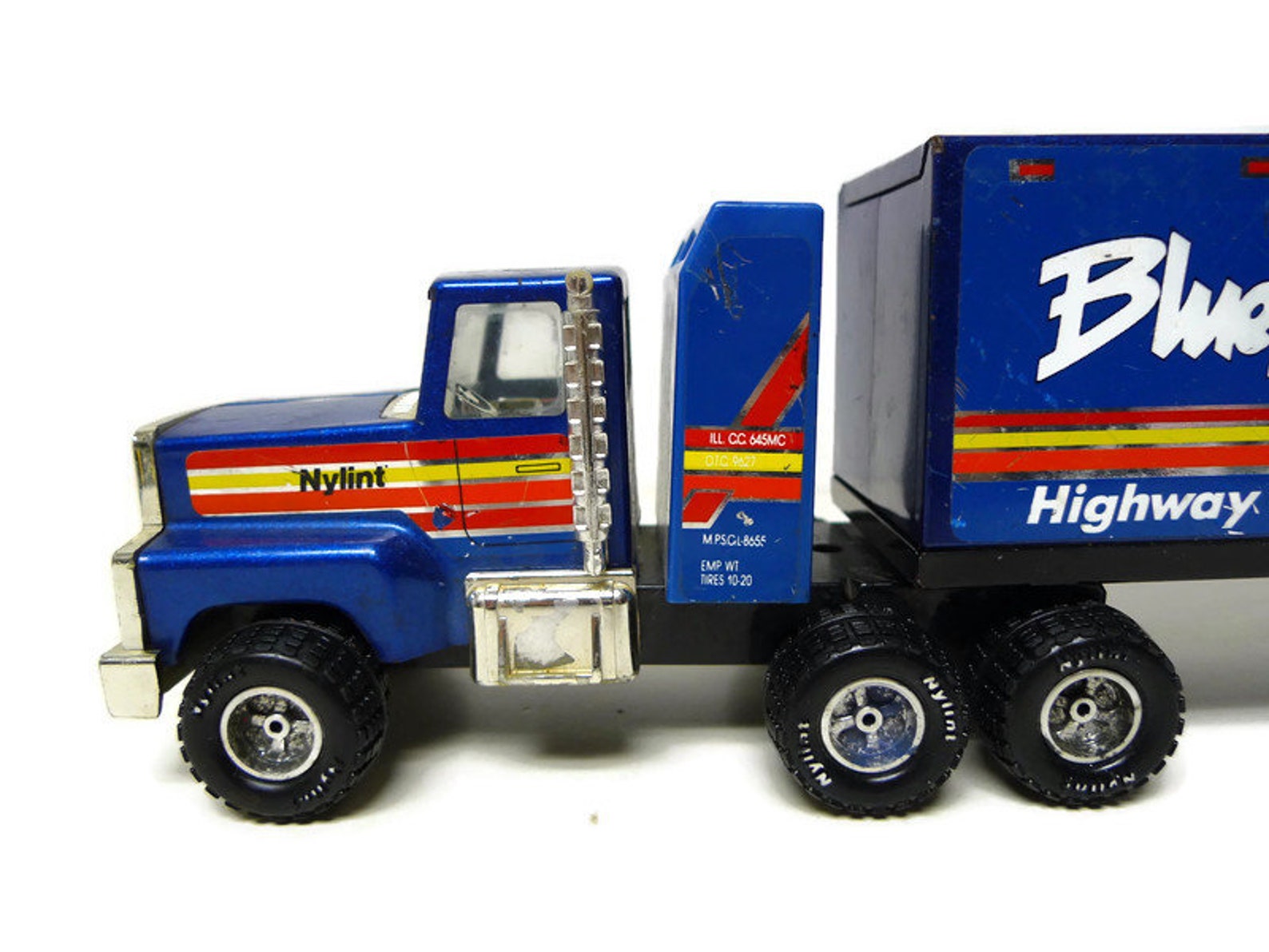 Blue Dart Highway Hauler Express . Nylint Pressed Steel Toy Etsy