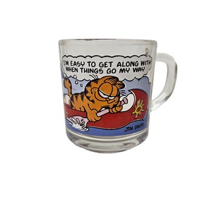 70s 1978 McDonalds Garfield coffee mug