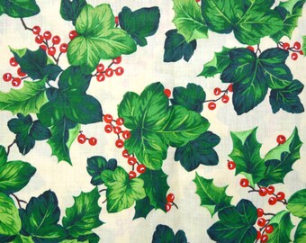 Vines and Berries fabric by Cranston Print Works Company . about 3.5 yards