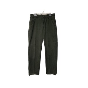 90s Lee Dark Green Denim Jeans: Union Made in USA, Men&#39;s 16M