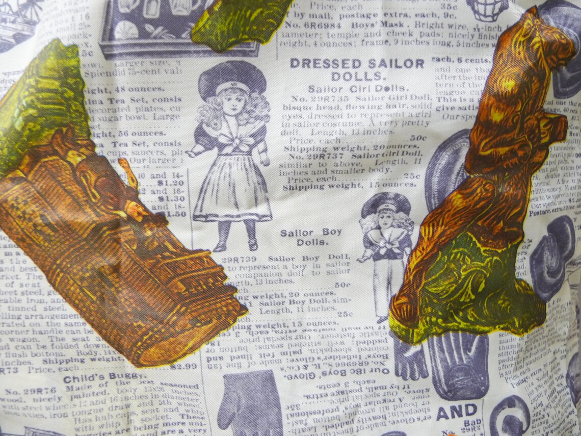 Quest Sportswear . 70s newspaper print button down shirt . Etsy