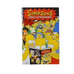 1994 Simpsons Comics Extravaganza . First Edition . paperback .  printed in Canada