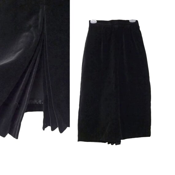 Velvet skirt cos sales
