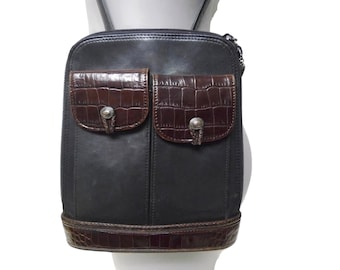 Brighton leather crossbody bag