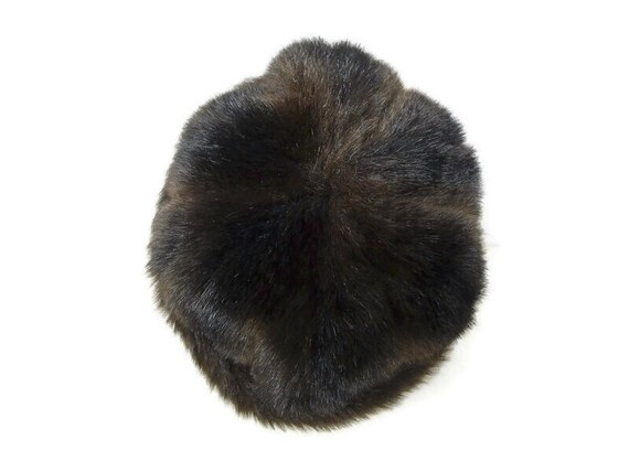 70s faux fur roller hat - image 5