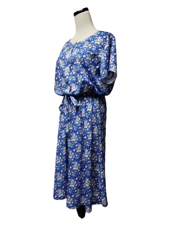 70s - 80s Haband For Her floral printed polyester… - image 4