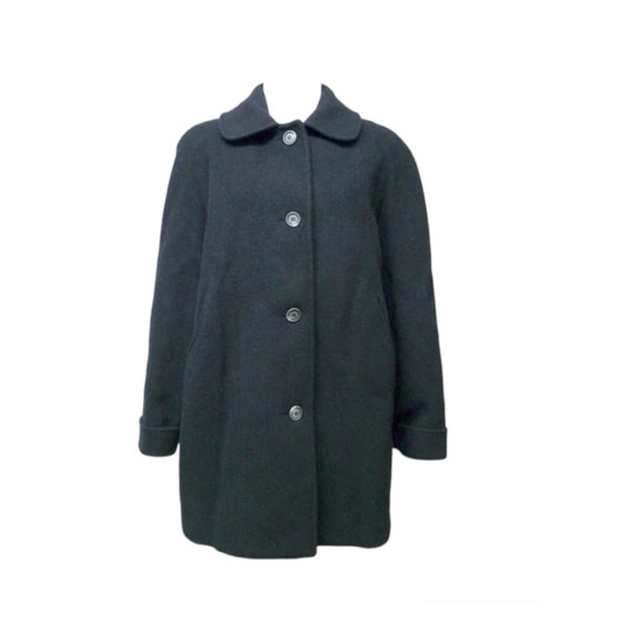 Winter Time by Herman Kay . wool coat . size 10P - image 1