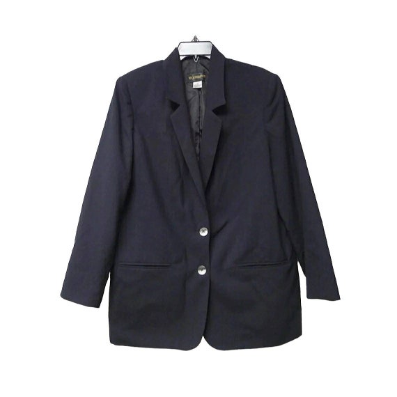 90s Requirements black blazer . size 12 - image 1