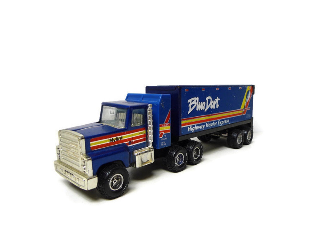 Blue Dart Highway Hauler Express . Nylint Pressed Steel Toy Etsy