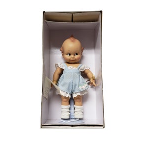 2001 Effanbee Kewpie Anniversary doll in Romper with COA . 12&quot; height