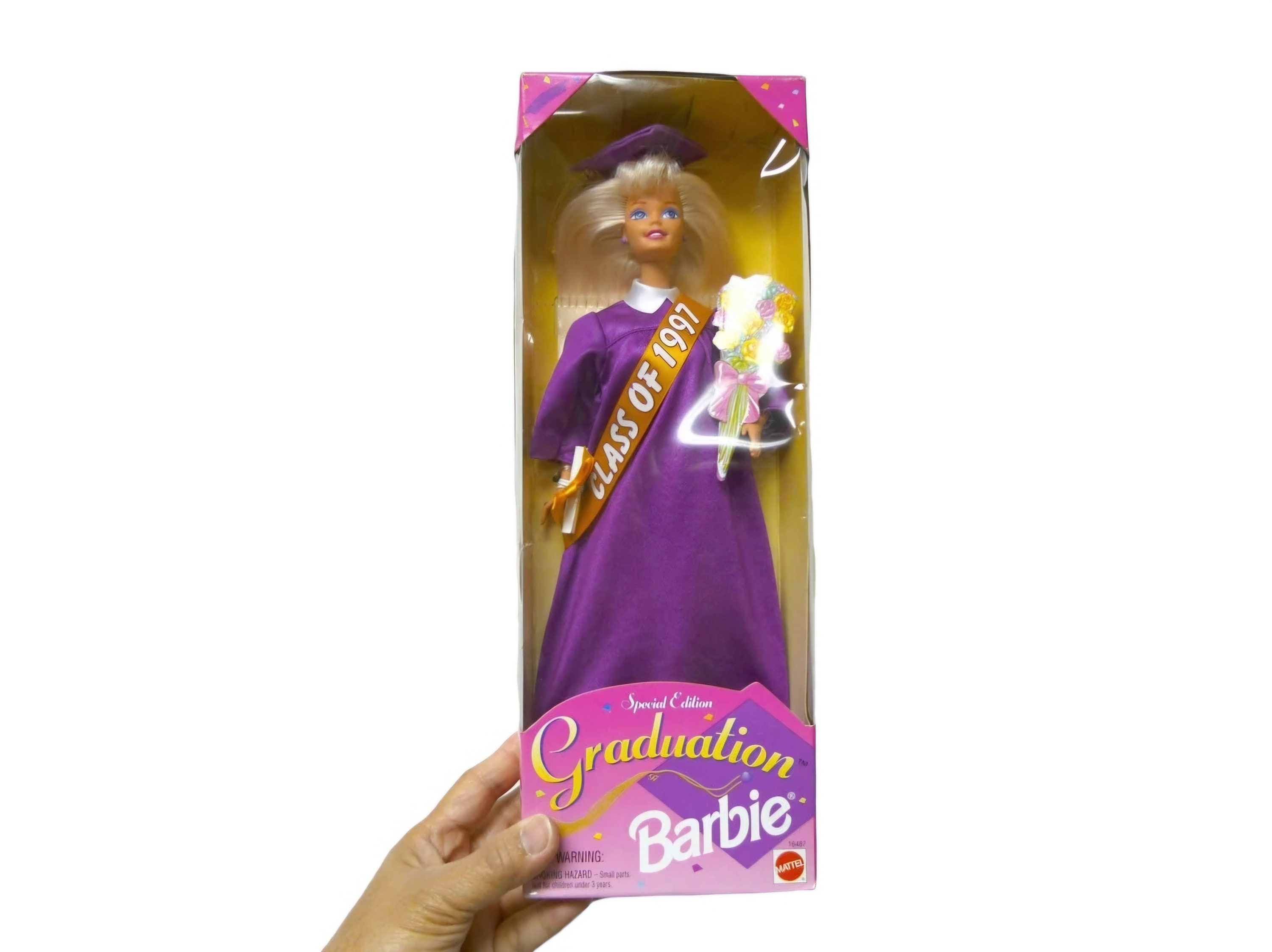 90s Class of 1997 Graduate Barbie Doll in Original Box Special Edition Graduation Barbie 1996 Mattel Inc. Etsy