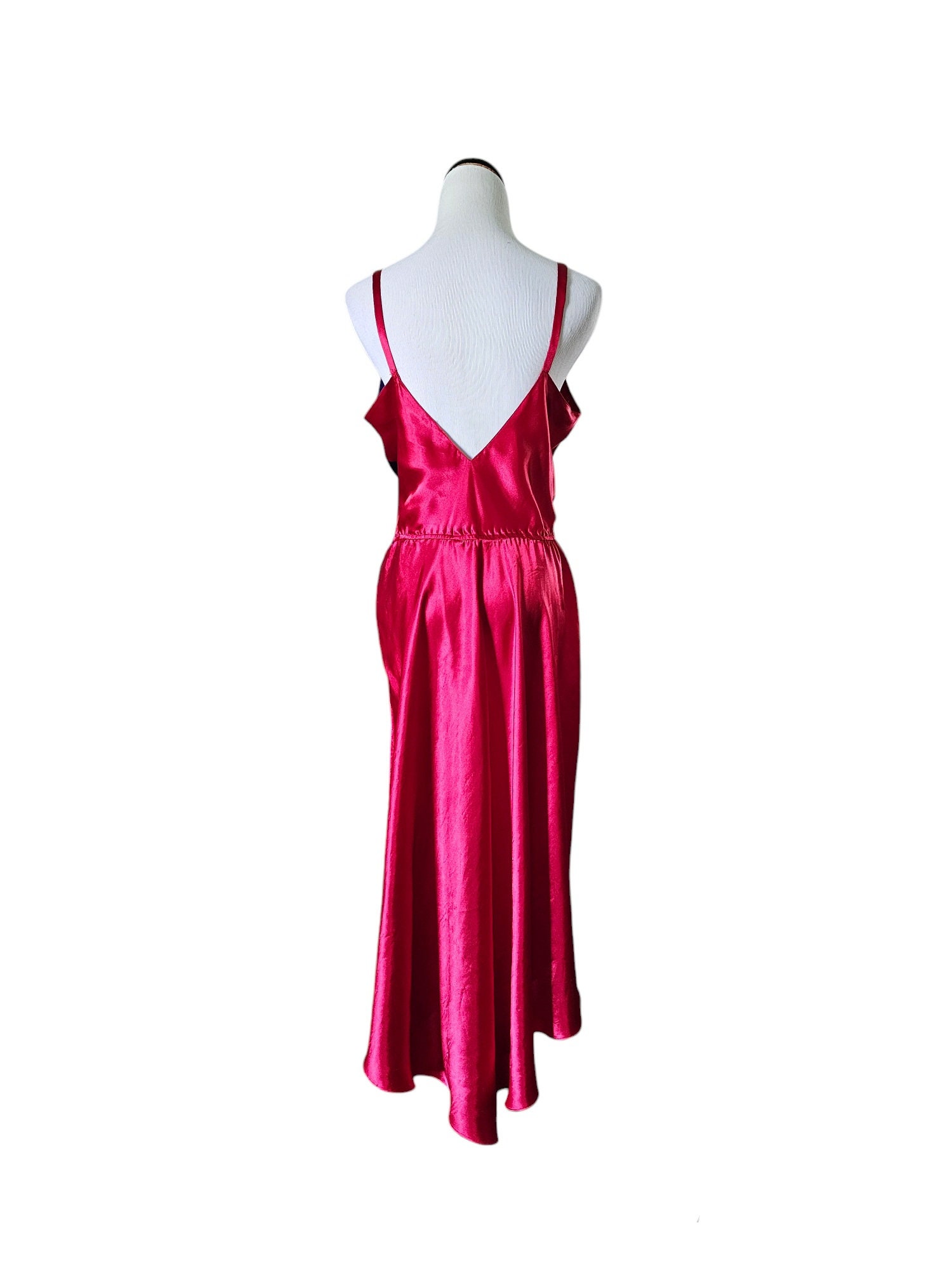 victoria secret asymmetrical dress Buy Satin Rose Lace-Trim Asymmetric Slip Dress Online - Style ID: 1125600192Q4