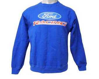 00s Ford Racing blue sweatshirt . Medium