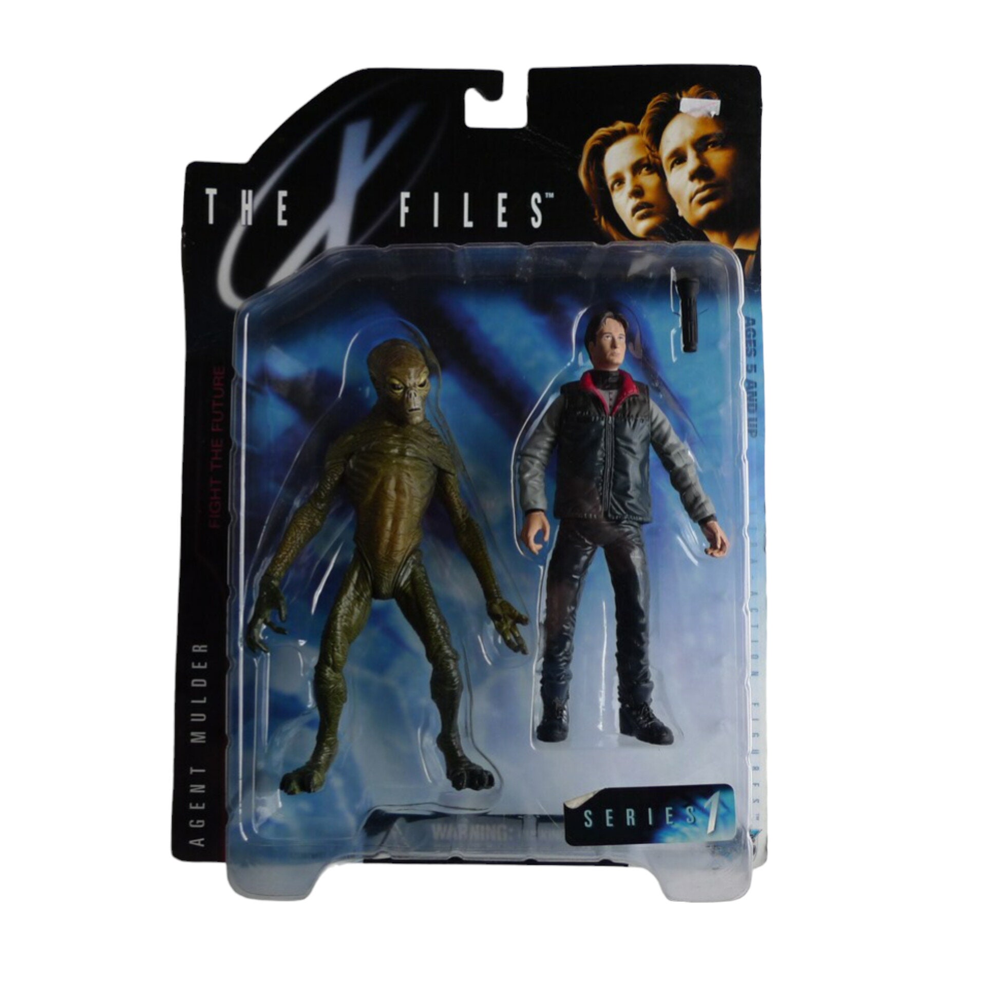 1998 the X Files Fight the Future Ultra Action Figures by