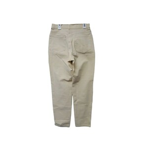 Escada Sport . 90s off white denim high waist jeans . size 36 . waist 25.5&quot; . inseam 28&quot;
