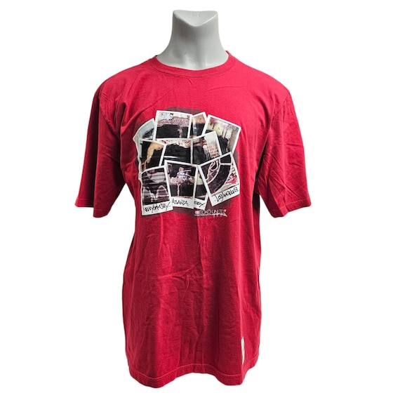 90s - Y2K Ecko Unltd Graffiti Collage Red T-shirt . 2XL - Etsy