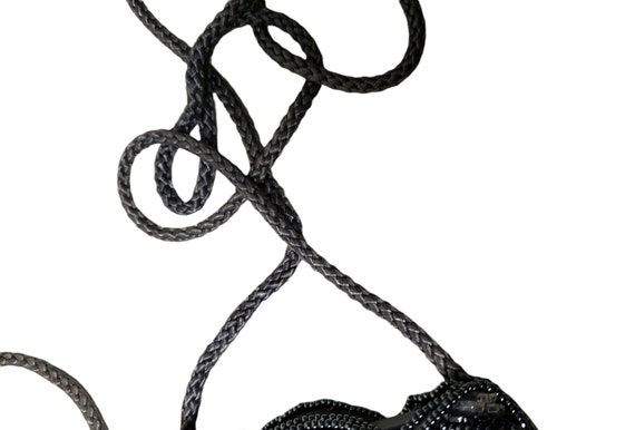 90s - 00s Sophistique micro beaded shoulder bag /… - image 9