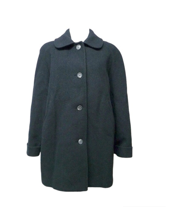 Winter Time by Herman Kay . wool coat . size 10P - image 3