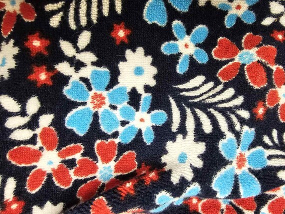 DEADSTOCK! 2005 Basic Editions floral chenille re… - image 3