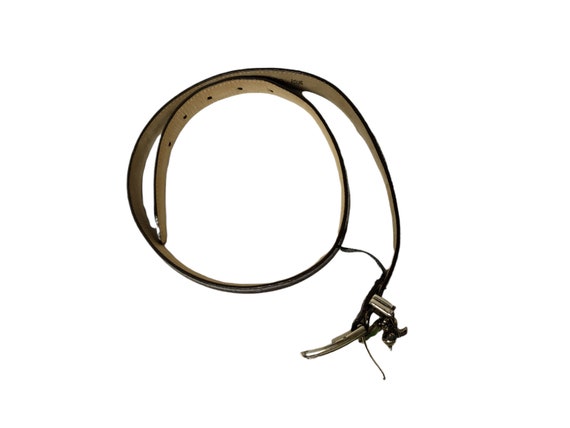 90s - 00s Brighton Golf Charms Leather Belt . Size M - L  display picture 3