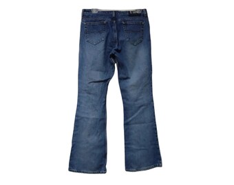 y2k L.E.I. Life . Energy . Intelligence  denim flare jeans . size 9