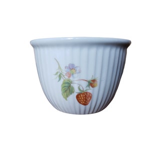 BIA Cordon Bleu hand-decorated custard cup