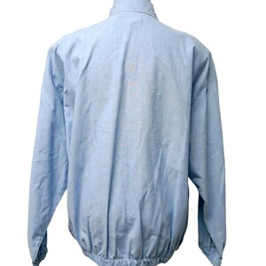 La Costa . white stars blue light jacket . loose fit . medium . made in USA image 5