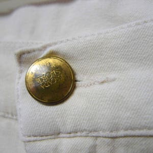 90's Linen High Waist Shorts by Escada