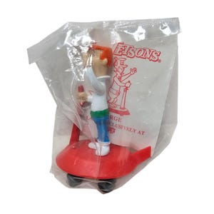 Los Supersónicos de 1990. George. Juguete de comida infantil de Wendy&#39;s. Sin abrir.